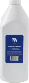 Тонер NV Print Premium, бутыль 1 кг, черный, совместимый для LJ P1005