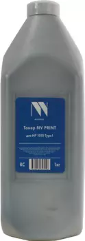 Тонер NV Print Type1, бутыль 1 кг, черный, совместимый для LJ 1010 (695531)
