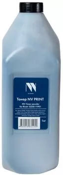 Тонер NV Print Type1, бутыль 1 кг, черный, совместимый для Ricoh 1220D/1230D/2220/D, Aficio 1013/1015/1018/1113/1115p/2015/2018/2020, MP1610/1800/2000, 1022/1027/1032/2032/2027, MP2500, 3350b/3025/3030 (NV-Ricoh1220-TYPE1-1KG)