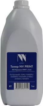 Тонер NV Print Universal, бутыль 1 кг, черный, совместимый для Kyocera FS-1040/1060/1030/1035/2100/4100/4200