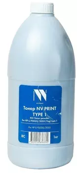 Тонер NV Print универсальный 1 кг, черный, совместимый для LJ P2035/2055 (NV-HP LJ P2035 (1кг)type1)