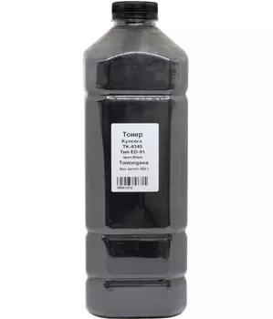 Тонер Tomoegawa, канистра 500 г, черный, совместимый для Kyocera, тип ED-91 (20111451)