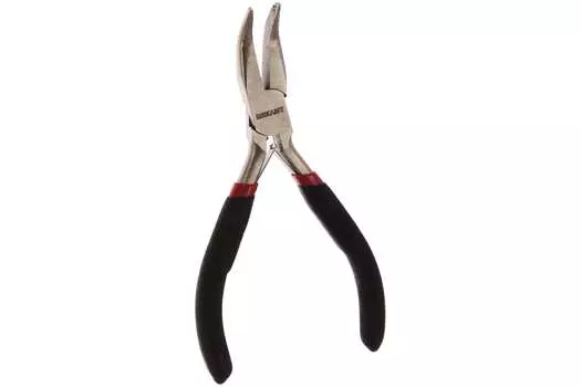 Тонкогубцы 120мм, CrV, изогнутые губки, REXANT, 12-4603