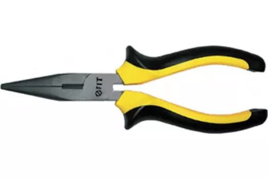 Тонкогубцы 160мм, режущие кромки, двухкомпонентные рукоятки, FIT 50636 (50636)