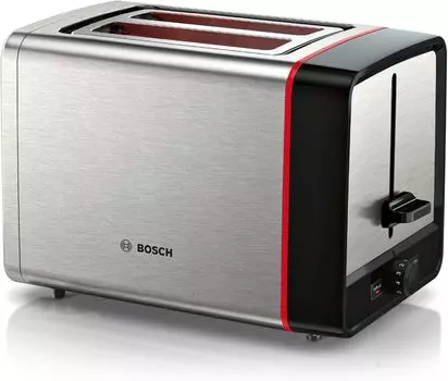 Тостер Bosch TAT6M420 970 Вт, подогрев, размораживание, нержавеющая сталь (TAT6M420)
