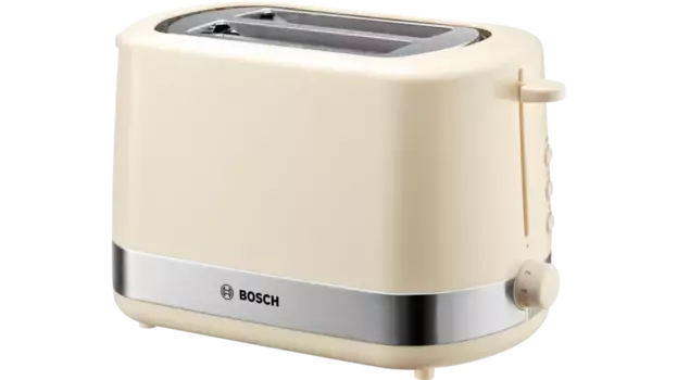 Тостер Bosch TAT7407 800 Вт, подогрев, размораживание, бежевый (TAT7407)