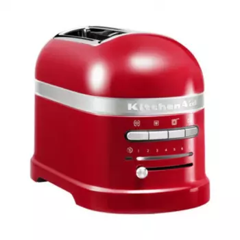 Тостер KitchenAid Artisan 5KMT2204EER 1.25 кВт, подогрев, размораживание, красный ( 5KMT2204EER)