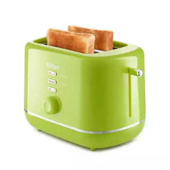 Тостер Kitfort КТ-2050-2 850 Вт, подогрев, салатовый