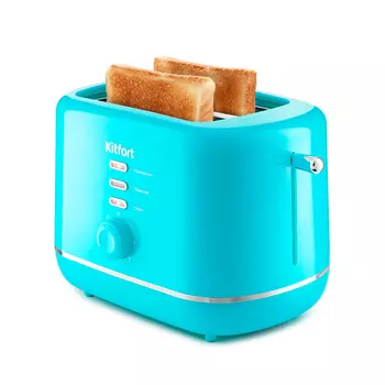 Тостер Kitfort КТ-2050-3 850Вт, размораживание, бирюзовый (1673461)