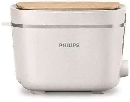 Тостер Philips 5000 Series HD2640/10 830 Вт, подогрев, размораживание, белый матовый шелк (HD2640/10)