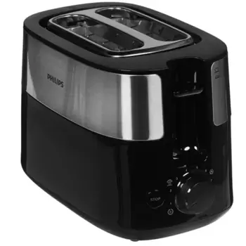 Тостер Philips HD2516 830 Вт, подогрев, размораживание, черный (HD2516)