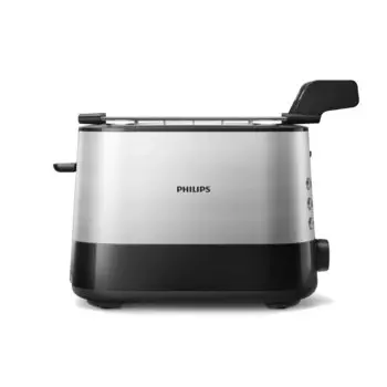 Тостер Philips HD2639 / 90 730 Вт, подогрев, размораживание, черный/серебристый (HD2639/90)