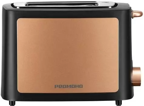 Тостер Redmond T901 900 Вт, подогрев, размораживание, черный/бронзовый ( T901)