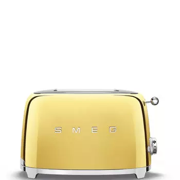 Тостер SMEG TSF01GOEU 950Вт, размораживание, золото (TSF01GOEU)