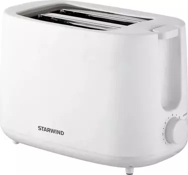 Тостер Starwind ST4107 750 Вт, белый (ST4107)