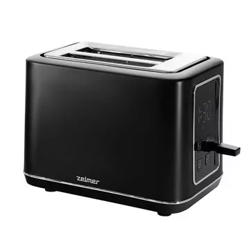 Тостер Zelmer ZTS7990 870 Вт, подогрев, размораживание, черный (71305688P)