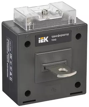 Трансформатор тока IEK ТТИ-А , 150/5А с шиной 5ВА класс точности 0.5 (ITT10-3-05-0150)