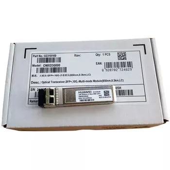 Трансивер Huawei OMXD30000, Optical SFP+ 10G Multi-mode Module 850nm 0.3km LC (02318169)
