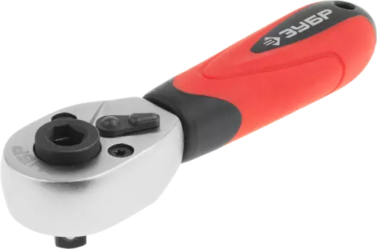 Трещотка Зубр МАСТЕР, 1/4", реверсивная (27735-1/4)