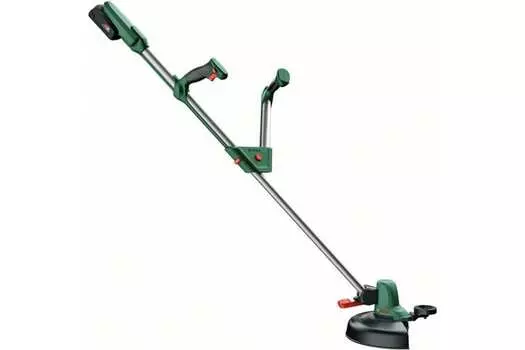 Триммер аккумуляторный Bosch UniversalGrassCut 18V-260, аккумуляторный, реж.эл.: леска, V-образная рукоять, нижнее положение двигателя, 2.3 кг, АКБ+З/У (06008C1D03)