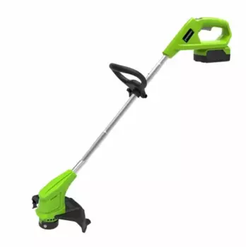 Триммер аккумуляторный Greenworks G24LT25, 8500 об/мин, аккумуляторный, реж.эл.: леска, d-образная рукоять, нижнее положение двигателя, 2.18 кг, АКБ+З/У (2107207SA)