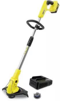 Триммер аккумуляторный KARCHER LTR 18-30 Akku-Set, 7700 об/мин, аккумуляторный, реж.эл.: леска, d-образная рукоять, нижнее положение двигателя, 2.2 кг, АКБ+З/У (9.702-411.0)
