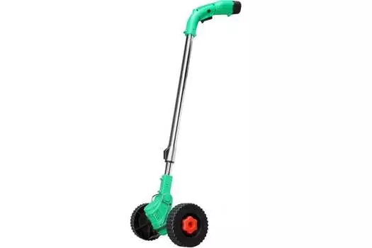 Триммер электрический Zitrek GreenCut 12 Pro, 500 Вт, 9000 об/мин, аккумуляторный, реж.эл.: нож/пластиковый нож, J-образная рукоять, нижнее положение двигателя, 1.2 кг, 2АКБ+З/У (082-2004)