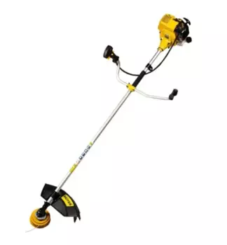 Триммер бензиновый Huter GGT-2000 4Т, 2 кВт, 2.7 л.с., 9500 об/мин, бензиновый, реж.эл.: леска и нож, Т-образная (велосипедная) рукоять, плечевой ремень, верхнее положение двигателя, 9.8 кг (70/2/81)