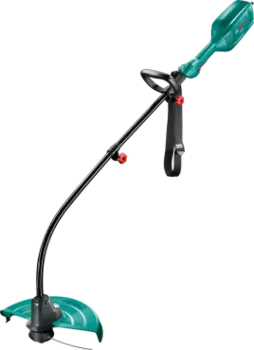 Триммер Bosch ART 37, 1 кВт, 9000 об/мин, сетевой, реж.эл.: леска, d-образная рукоять, плечевой ремень, верхнее положение двигателя, 4.6 кг (0600878M20)
