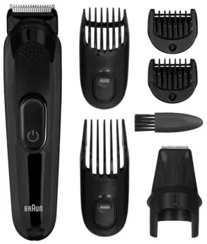 Триммер Braun MGK3225, насадок 5, черный (MGK3225)
