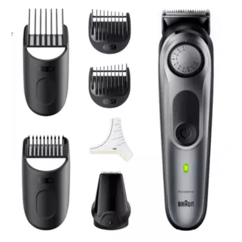 Триммер Braun Series 7 BT7420, насадок 5, серебристый/черный (BT7420)