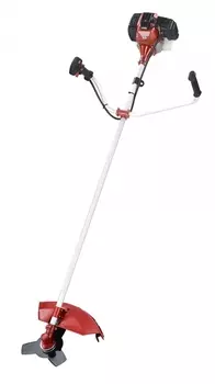 Триммер ELITECH Т 33, 1.2 л.с., 9000 об/мин, бензиновый, реж.эл.: леска и нож, Т-образная (велосипедная) рукоять, плечевой ремень, верхнее положение двигателя, 8кг