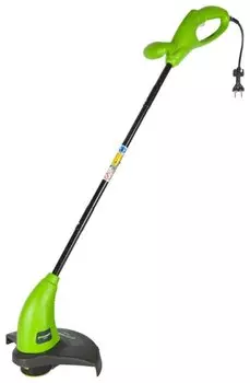 Триммер Greenworks 230V GST2830, 280Вт, 13000 об/мин, сетевой, реж.эл.: леска, d-образная рукоять, нижнее положение двигателя, 1.8кг (21117)