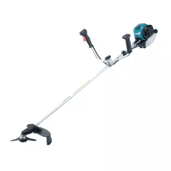 Триммер Makita EM2650UH, 1.1 л.с., 9500 об/мин, бензиновый, реж.эл.: нож, U-образная рукоять, плечевой ремень, верхнее положение двигателя, 5.5кг