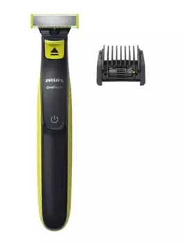 Триммер Philips OneBlade QP2721/20, режимов 1, насадок 5, черный/зеленый (QP2721/20)