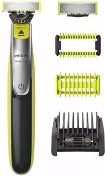 Триммер Philips OneBlade QP2830/20, режимов 1, насадок 1, черный/зеленый (QP2830/20)