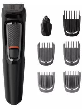 Триммер Philips series 3000 MG3720/33, насадок 7, черный (MG3720/33)