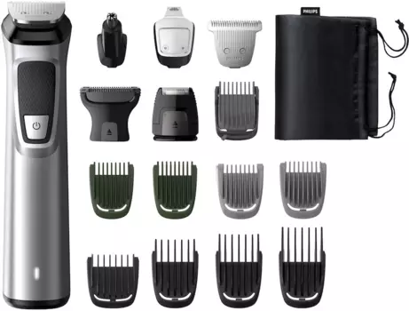 Триммер Philips series 7000 MG7736/15, насадок 13, серебристый/черный (MG7736/15)