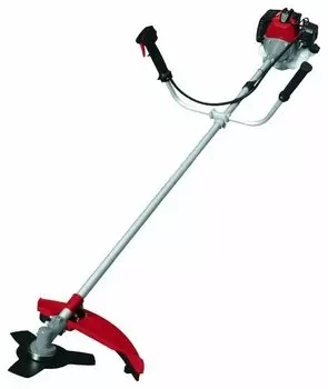 Триммер RedVerg RD-GB233, 1.8 л.с., 6500 об/мин, бензиновый, реж.эл.: леска/нож, Т-образная (велосипедная) рукоять, плечевой ремень, верхнее положение двигателя, 6.1кг (6615381)