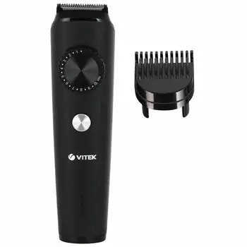 Триммер VITEK VT-2562, насадок 1, черный (VT-2562)