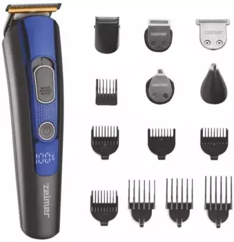 Триммер Zelmer ZGK6800, Дисплей, насадок 13, синий (60205244P)