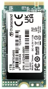 Твердотельный накопитель M.2 (SSD) Transcend 1Tb MTE400S, 2242, PCI-E (TS1TMTE400S) Retail