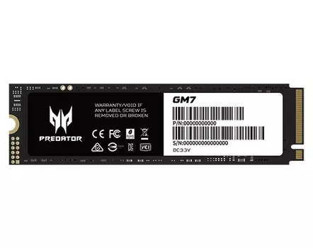 Твердотельный накопитель (SSD) Acer 2Tb Predator, 2280, PCI-E 4.0 x4, NVMe (BL.9BWWR.119) Retail