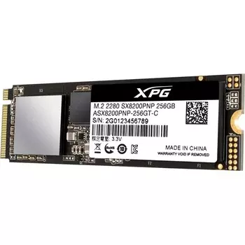 Твердотельный накопитель (SSD) ADATA 256Gb XPG SX8200 Pro, 2280, M.2, NVMe (ASX8200PNP-256GT-C)