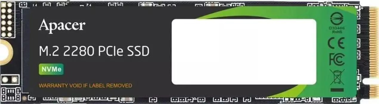 Твердотельный накопитель (SSD) Apacer 1Tb AS2280P4, 2280, M.2, NVMe (AP1TBAS2280P4) Bulk (OEM)
