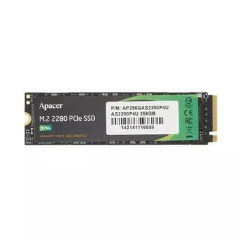 Твердотельный накопитель (SSD) Apacer 256Gb AS2280P4U, 2280, M.2, NVMe (AP256GAS2280P4U-1)