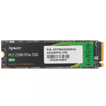 Твердотельный накопитель (SSD) Apacer 2Tb, 2280, M.2, NVMe (AP2TBAS2280P4U-1) Retail