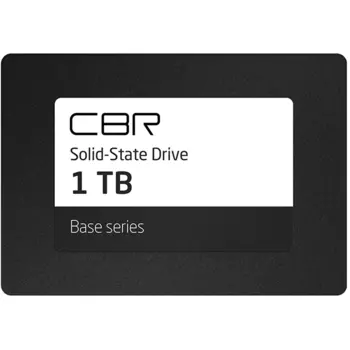Твердотельный накопитель (SSD) CBR 1Tb Base, 2.5", SATA3 (SSD-001TB-2.5-BS24b) Bulk (OEM)