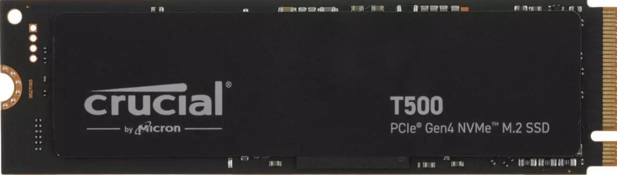 Твердотельный накопитель (SSD) Crucial 500Gb T500 CT500T500SSD8, 2280, PCI-E 4.0 x4, NVMe (CT500T500SSD8) Retail