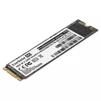 Твердотельный накопитель (SSD) Exegate 1Tb NextPro+ M2UV500TS1TB, 2280, M.2 (EX295280RUS) Retail